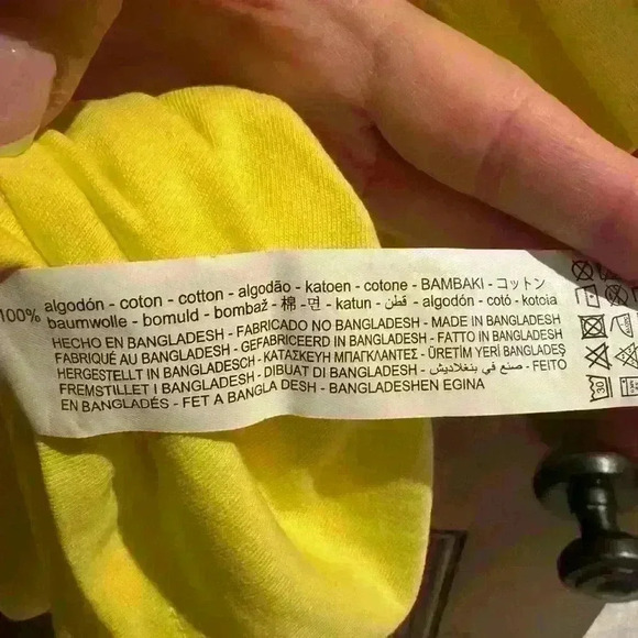 Zara Women's Yellow Blouse Small - Picture 2 of 3